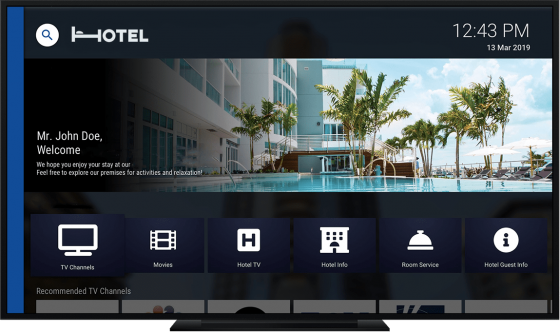 IPTV for Hotels and Resorts - AlphaOTT