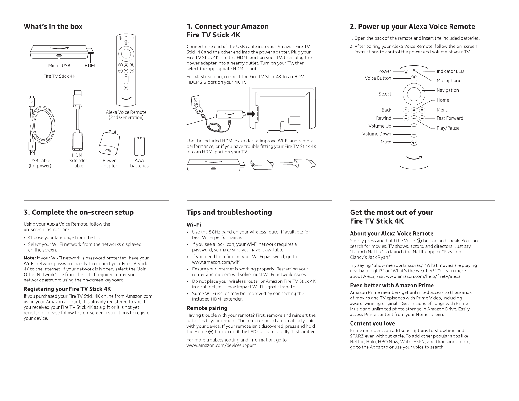 Amazon Fire TV Stick 4K User Manual | Manualzz