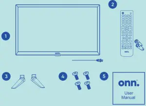 Onn 24" HD LED TV User Guide