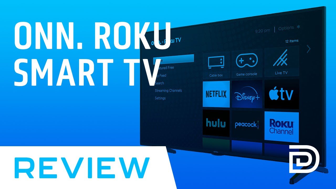 onn. Roku Smart TV Review // Walmart onn 50 4k TV Roku LED HDR Setup